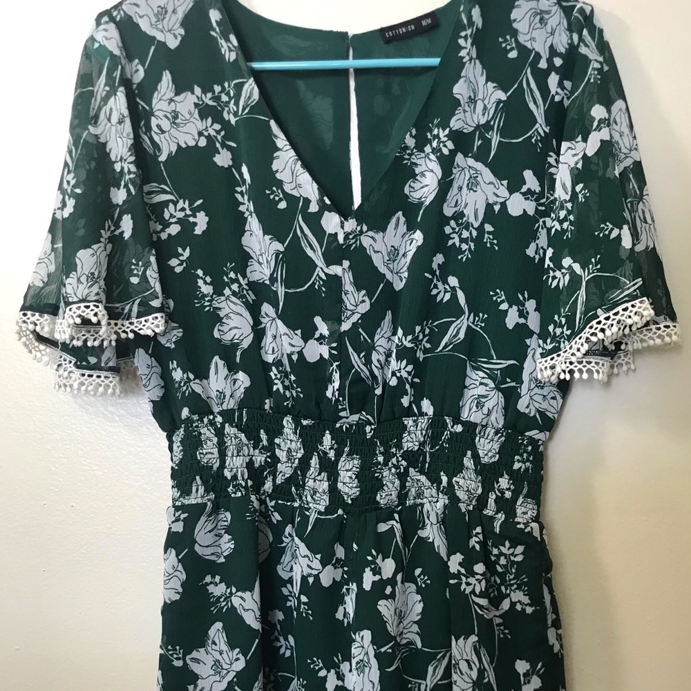 Floral Printed Romper